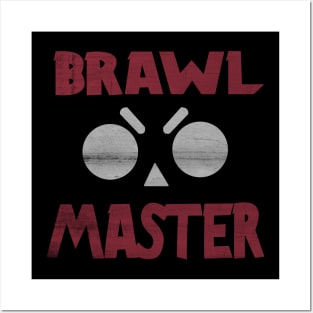 brawl master red Posters and Art